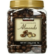 Kirkland Signature Almonds Milk Chocolate 48 Ounces
