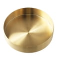thumbnail image 2 of Elegant Gold Stainless Steel Storage Tray Jewelry Display Plate Organizer for Cosmetics Coffee Table Snacks Keys 12 5cm, 2 of 12