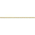 thumbnail image 2 of Leslie 14k Yellow Gold 1.35 mm Cable Link Chain, 2 of 4