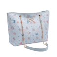 thumbnail image 4 of Bolso tote para mujer, gran capacidad, ideal para la playa, uso diario y para ir al trabajo. Azul, 4 of 9
