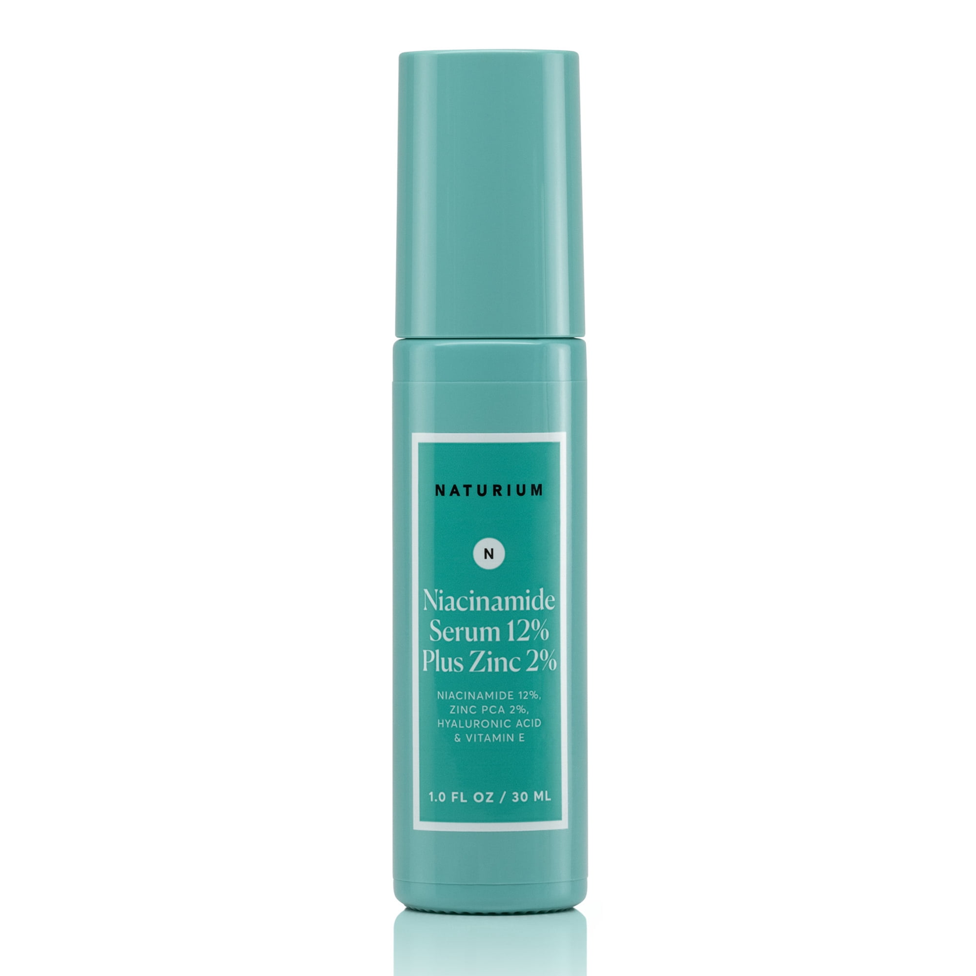 Naturium Niacinamide Face Serum 12% Plus Zinc 2%, Anti-Aging, Pore Minimizer & Dark Spot Corrector with Hyaluronic Acid & Vitamin E, 1 fl oz