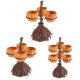 thumbnail image 1 of 3/4/6 Bowls Halloween Pumpkin Snack Stand Creative Event Party Decoration Food Tray Household Holiday Candy Cookie Storage Rack4GERMANY He Qiyong unisex, 1 of 1