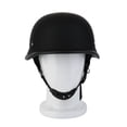 thumbnail image 1 of Comfortable Matte Black German Style Vintage Motorcycle Helmet Durable Half Face German Helmet Motorcycle Helmet, 1 of 5