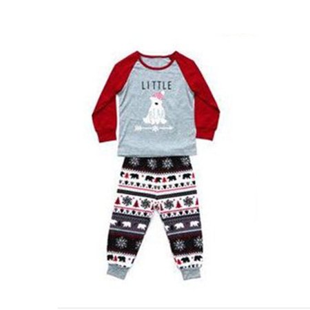 

Family Matching Clothes for Christmas Pajamas Set Long Sleeve Printed Sleepwear