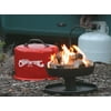 Camco Little Red Campfire | Portable and Propane Powered | 11-1/4-inch Fire Tray Size, Multicolor (58031)