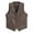 a01Gray, variant on LODIENY Mens 5 Button Faux Suede Vest with Pockets Retro Regular Fit Casual Waistcoat for Prom Husband Gift Daily Wear Brown L