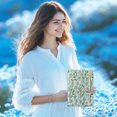 thumbnail image 5 of ipoul A5 Notebook, Embroidered Flower Journal, 8"x6", Hardcover, Lay Flat, Lined, Wide Ruled, Pretty, Daisy Gifts for Women, Blue, 5 of 8