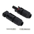 thumbnail image 2 of Fyydes 5 Set Solar Connector Male Female IP67 Waterproof PV Panel Cable Plug High Voltage 30A 1000V,Solar Panel Cable Connectors, 2 of 8
