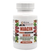 Vitamin B3 Niacin 100mg 100 Tabs Peter Gillham's Life Essentials