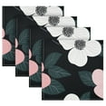 thumbnail image 5 of WOBOGO Illustration Of Pink and White Flowers Cloth Napkins 1 Piece Soft Elegant Touch Durable Absorbent Quick Drying for Elegant Dining, 5 of 8