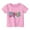 Pink, variant on Girls Easter Tops Holiday Summer Casual Graphic Tees Short Sleeve T-Shirt Fashion Cute Loose Summer Clothes, Yellow, 3 Years