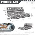 thumbnail image 7 of Yuyamidu Elephant RV Dinette Cushion Covers Booth Set Aztec RV Cushion Slipcover 1 Bench Cover 1 Backrest Cover Soft Camper Cushion Covers RV Couch Cover, 7 of 7