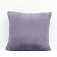 thumbnail image 4 of Home Soft Things Faux Fur Throw Pillow Cover 4 Piece Set-Sea Fog - 20" x 20", 4 of 9