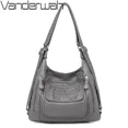thumbnail image 2 of Bolsos de mano de cuero genuino, bolso de mano informal multifunción, mochila, bolsos para mujer, bolsos de hombro, bolso de mano para mujer, bolsas, 2 of 5