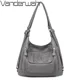 thumbnail image 2 of Bolsos de mano de cuero genuino, bolso de mano informal multifunción, mochila, bolsos para mujer, bolsos de hombro, bolso de mano para mujer, bolsas, 2 of 5