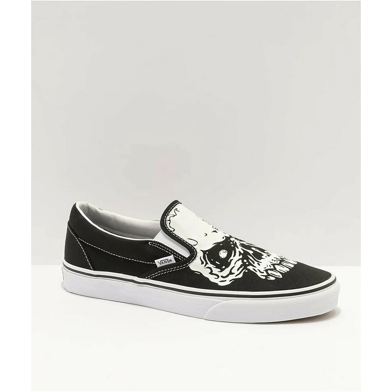 Vans skull top slip on shoes