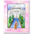 thumbnail image 1 of The Kids Room by Stupell Girl in India Rectangle Wall Plaque, 1 of 2