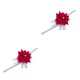 thumbnail image 1 of Pulseras de boda elegantes Sonducket para dama de honor flores de muñeca rojo blanco, 1 of 6