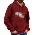 thumbnail image 2 of Styesk Chandails pour Hommes Chandail à Capuche Décontracté Imprimé à Manches Longues pour Hommes, 2 of 3