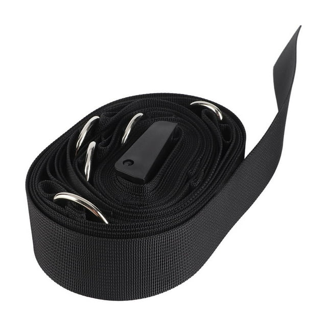 Door Resistance Bands, Enhanced Stability 5 D Rings Balancing Exercise Equipment Door Anchor Strap for Stretching Exercise