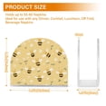 thumbnail image 4 of Yayeee Napkin Holder for Table Kitchen Paper Tissue Organization, Cute Bee Pattern, 4 of 8