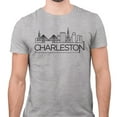 thumbnail image 2 of Skyline Charleston South Carolina Shirt Unisex Large Grey, 2 of 5