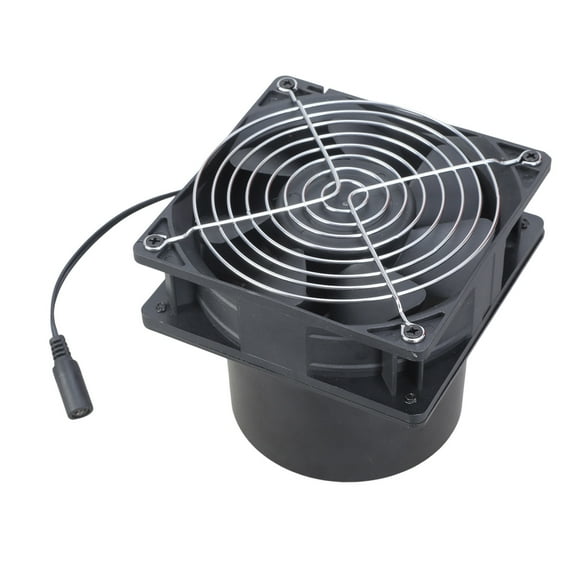 Double Bearing 120mm 12V 6000RPM Duct Fan High Speed Blower Fan For Industrial Hobbyist Applications Air Exhaust
