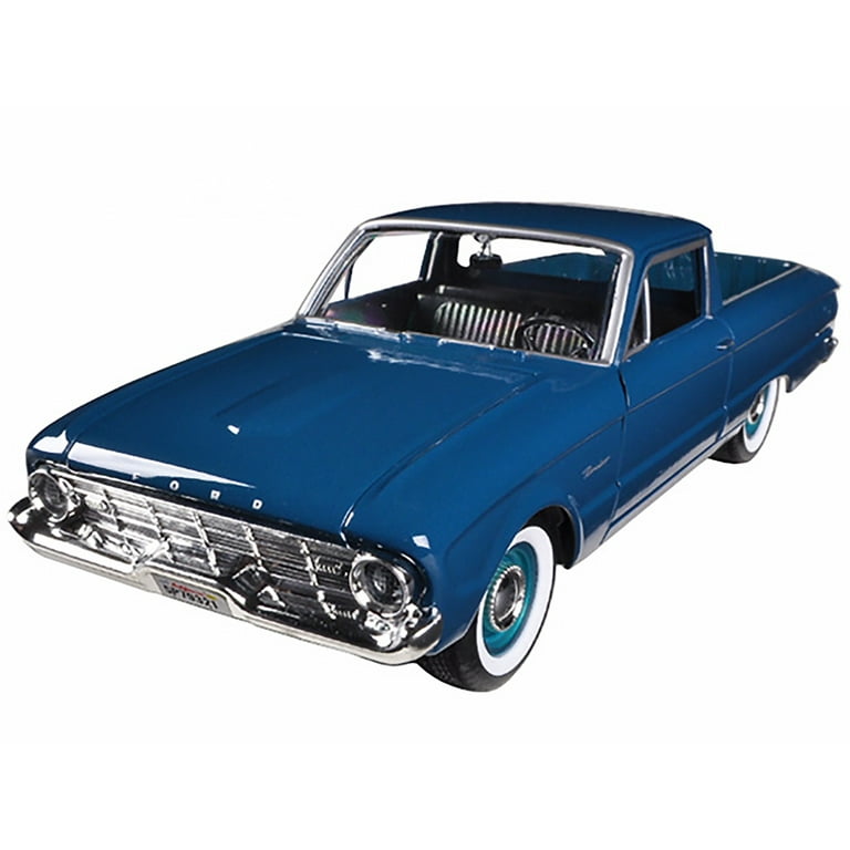 1960 Ford Falcon Ranchero Pickup Blue 1/24 Diecast Model Car 1960 Ford Falcon Ranchero Pickup Blue 1/24 Diecast Model Car