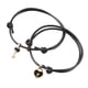 thumbnail image 2 of Pulseras de pareja ajustables perfecl 2 piezas accesorio práctico para usar en aniversarios Negro, 2 of 8
