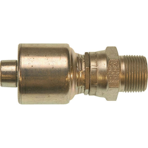 Gates G251051616 16 Gallon - 16Mpx Hydraulic Hose Fitting
