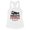 White, variant on Merry Fishmas Tank Top Fitted Racerback Women's Large White