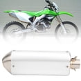 thumbnail image 4 of Tomo de Cola de Moto, Silenciador de Escape de Motocicleta Resistente 32 mm/1.3in de diámetro para 110cc 125cc 150cc 160cc ATV Pit Bike, 4 of 7