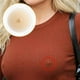 thumbnail image 2 of Women Nipple Cover Pasties with Faux Piercing Rhinestones Lingerie Reusable Breast Sticker Adhesive Sticky Bra Intimates Style 9, 2 of 5