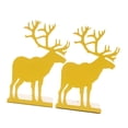 thumbnail image 2 of Sujetalibros en Forma Animal Libros Herramientas Modelo Soporte Portátiles Amarillo Sunnimix Elk Bookend Book Stand, 2 of 8