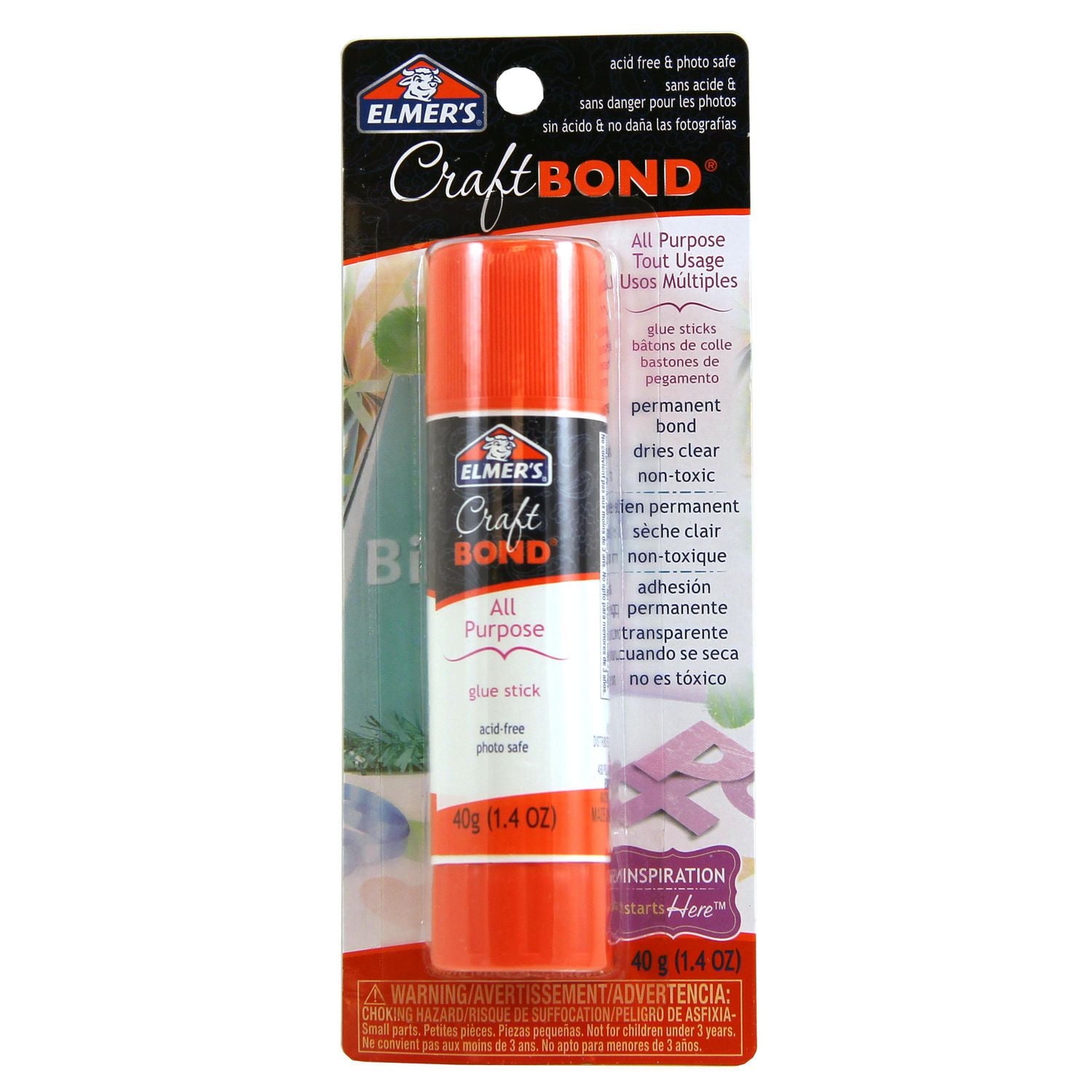 Elmer's Craft Bond All Purpose Glue Stick, 1-Pack, Elmer's