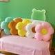 thumbnail image 4 of Cojín de flores de piel de conejo gruesa, almohada de pétalos de sol, silla de aula de oficina, sofá, cojín de pedos de estudiante, uso versátil, 4 of 6