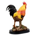 thumbnail image 3 of Ebros Statue de Poulet Rooster avec Base 7,5 Pouces Sculpture en Résine Couleurs Vives, 3 of 5