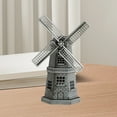 thumbnail image 6 of Vintage Metal Windmill Ornaments, Alloy Material Suitable for Bookcase Wine Cabinet Living Room Decor, European Style Desktop Decoration Adds Charming Atmosphere, 6 of 6