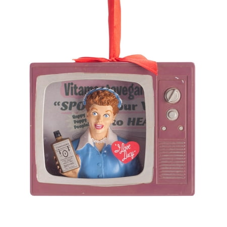 I Love Lucy Vitameatavegamin TV Ornament