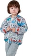 thumbnail image 2 of Baby Boys Lightweight Jackets Kids Toddler Dinosaur Hooded Windbreaker Outerwear, 2 of 11