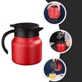 thumbnail image 3 of Shisuyan 1Pc Large Capacity Water Kettle Thermal Insulation Water Kettle with Lid (Red), 3 of 9