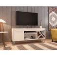 thumbnail image 2 of Manhattan Comfort Baxter Mid-Century- Modern 53.54" TV Stand with Wine Rack in Off White, 2 of 3