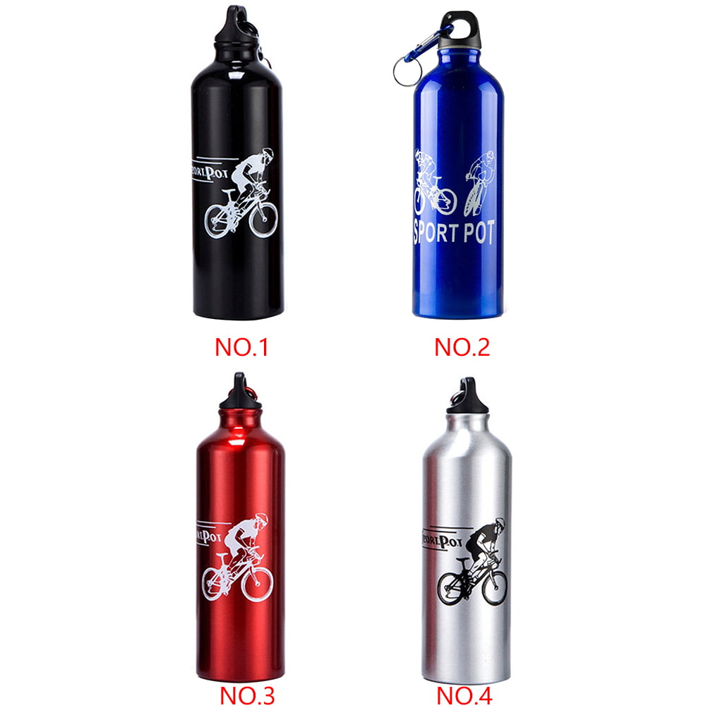 Water Bottle Camping Bicycle Sports Outdoor Portable Aluminum Alloy Cycling Aid 