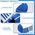 thumbnail image 2 of SkiBeaut 15 Pairs Boys Socks, Athletic Socks for Boys Ankle Sock Cotton Running Sock with Tab for Kids 3-14 Years, 2 of 5