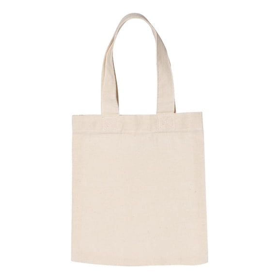 OAD - Small Canvas Tote - OAD115 - Natural - Size: One Size