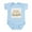 Sky Blue, variant on CafePress - Sho Nuff Infant Bodysuit - Baby Light Bodysuit, Size Newborn - 24 Months