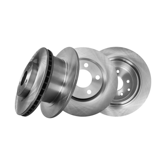 Set of 4 Front 296mm-Rear 291.5mm Brake Disc Rotors For 2011-2017 Nissan Juke