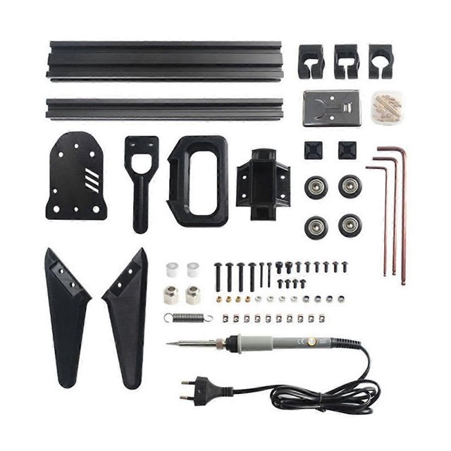Heat Set Insert Press Tool with Soldering Iron Tip Thread Insert Nut Embedded Kit for 3D Printing Accessories EU Plug