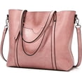 thumbnail image 1 of LHSHIDU Faux Leather Tote Bag for Women Large Capacity Handbag Top Handle Satchel Fashion Shoulder Bag Crossbody Bag Purse, 1 of 7