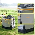 thumbnail image 4 of 3W Soft Cooler Bag 48Cans Insulated Leakproof Cooler 35L Waterproof Portable Bag, 4 of 6
